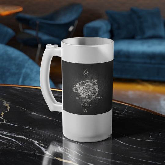 ONDARK - Frosted Glass Beer Mug